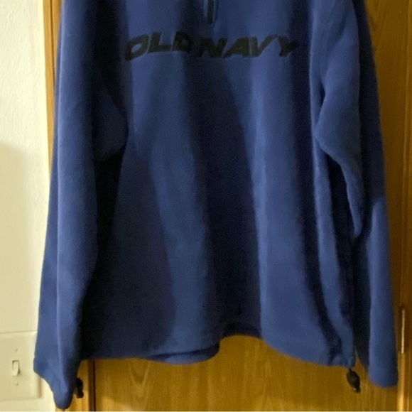 Old Navy Sweatshirt Unisex Size X-Large Blue 1/4 Zip - Picture 4 of 11